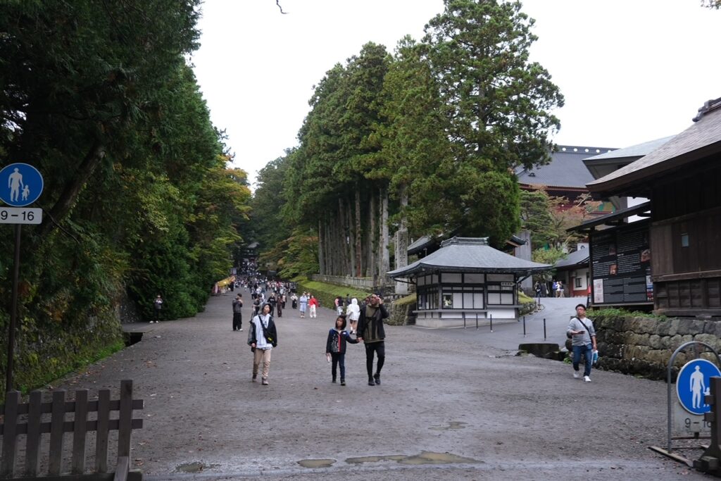 日光東照宮路口