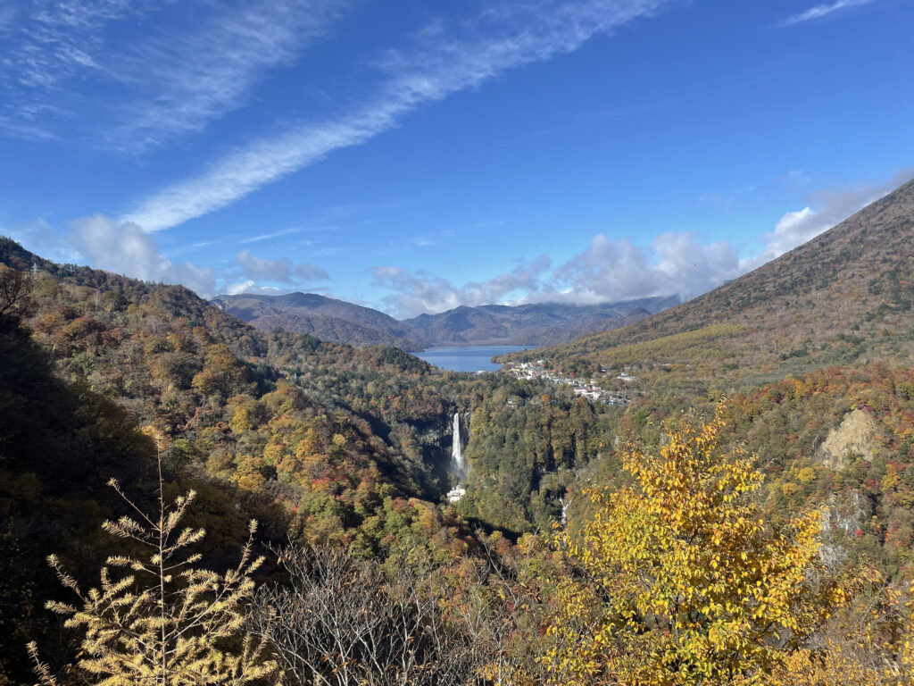 明智平纜車展望台